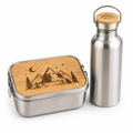 Entdecker – Jausenbox & Trinkflasche aus Edelstahl